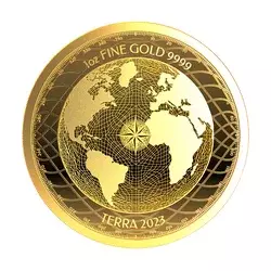 Złota Moneta Terra 2023 1 uncja PROOF 24h