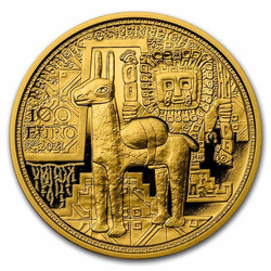 Złota Moneta The Gold of the Inca 1/2 uncji 2021 PROOF 24h