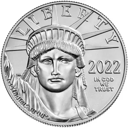Platynowa Moneta Amerykański Orzeł 1 uncja 24h