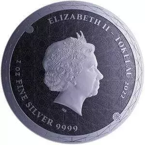 Srebrna Moneta Equilibrium - Tokelau 2022 1 uncja 24h PROMOCJA