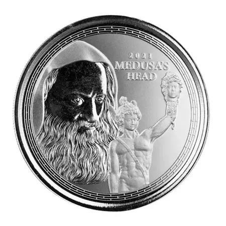 Srebrna Moneta Gibraltar - Perseus 1 uncja 24h