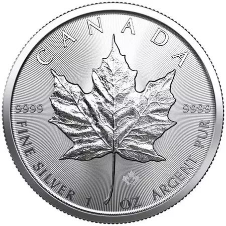 Srebrna Moneta Kanadyjski Liść Klonowy różne roczniki 1 uncja 24h