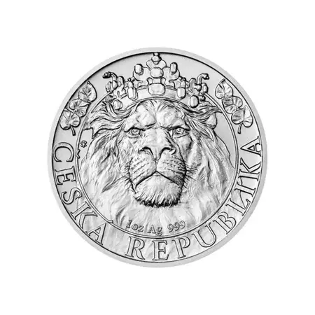 Srebrna Moneta Niue 2022 - Czech Lion 24h