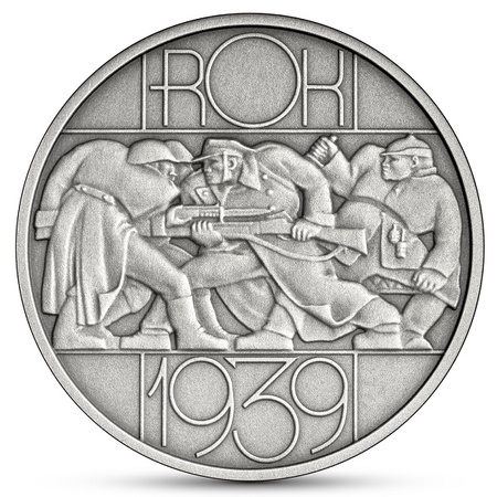 Srebrna moneta: Sowiecka agresja na Polskę - 17 IX 1939r. 20zł 24h Produkt Kolekcjonerski