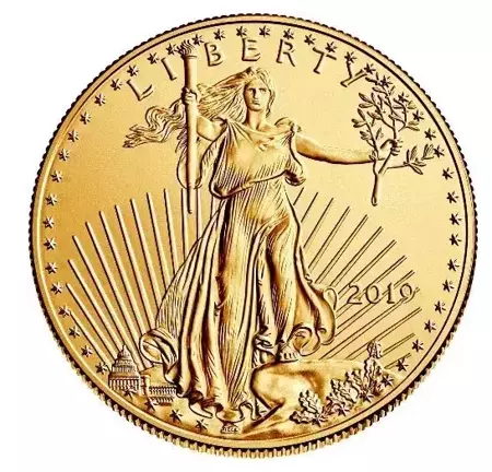 Złota Moneta Amerykański Orzeł 1 uncja 24h