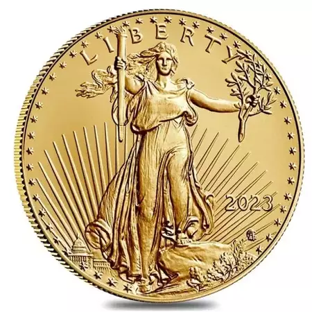 Złota Moneta Amerykański Orzeł - NOWY MOTYW 1 uncja NOWOŚĆ