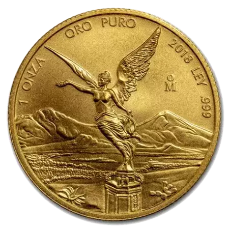 Złota Moneta Meksykańska Bogini Wolności 1/4 uncji 24h