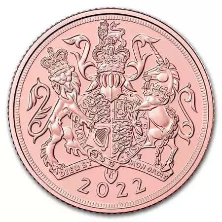 Złota Moneta Suweren Brytyjski 7.32g 24h