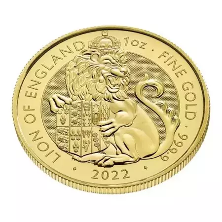 Złota Moneta The Royal Tudor Beasts: Lion of England 1 uncja 
